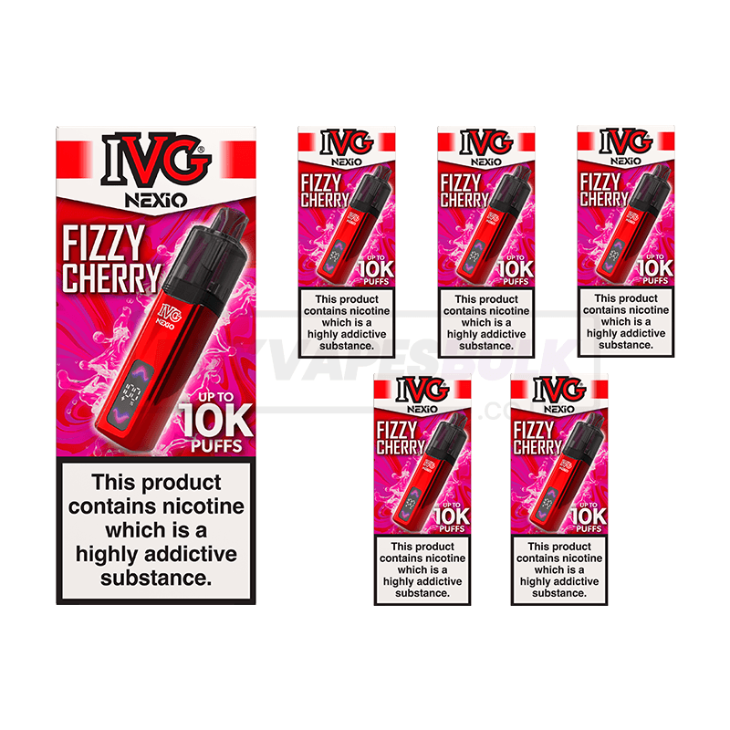 IVG NEXiO 10K Prefilled Vape Kit 5 Pack