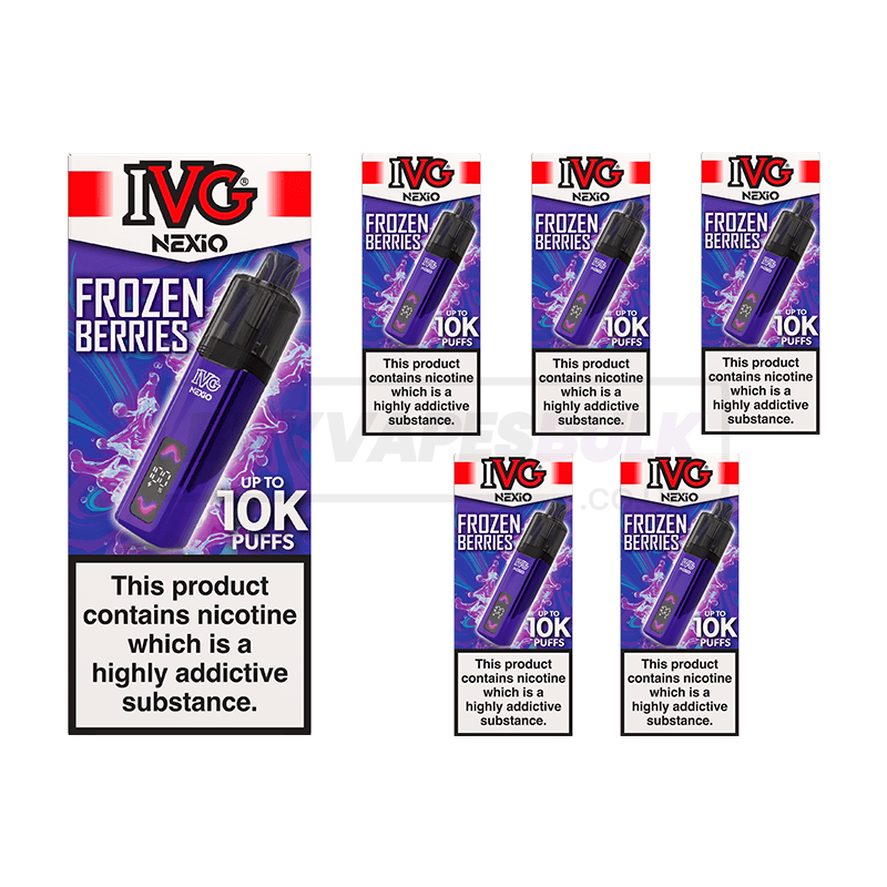 IVG NEXiO 10K Prefilled Vape Kit 5 Pack