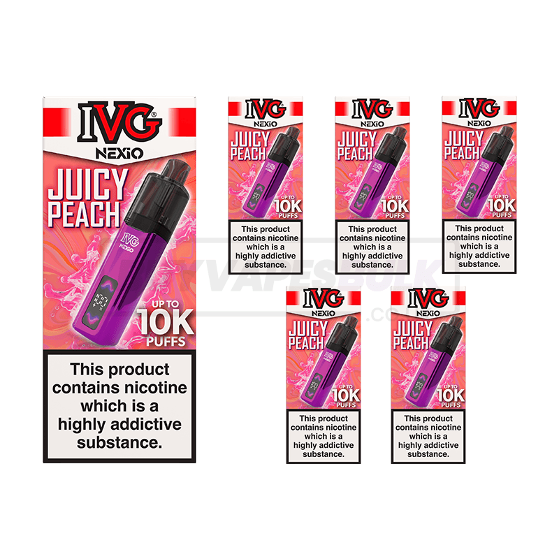 IVG NEXiO 10K Prefilled Vape Kit 5 Pack