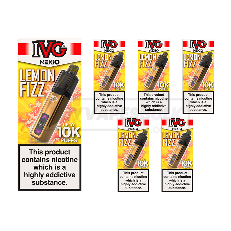 IVG NEXiO 10K Prefilled Vape Kit 5 Pack