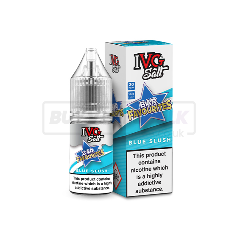 Blue Slush IVG Nic Salt E-Liquid Pack of 10 x (10ml)
