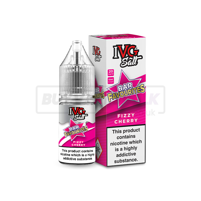 Fizzy Cherry IVG Nic Salt E-Liquid Pack of 10 x (10ml)