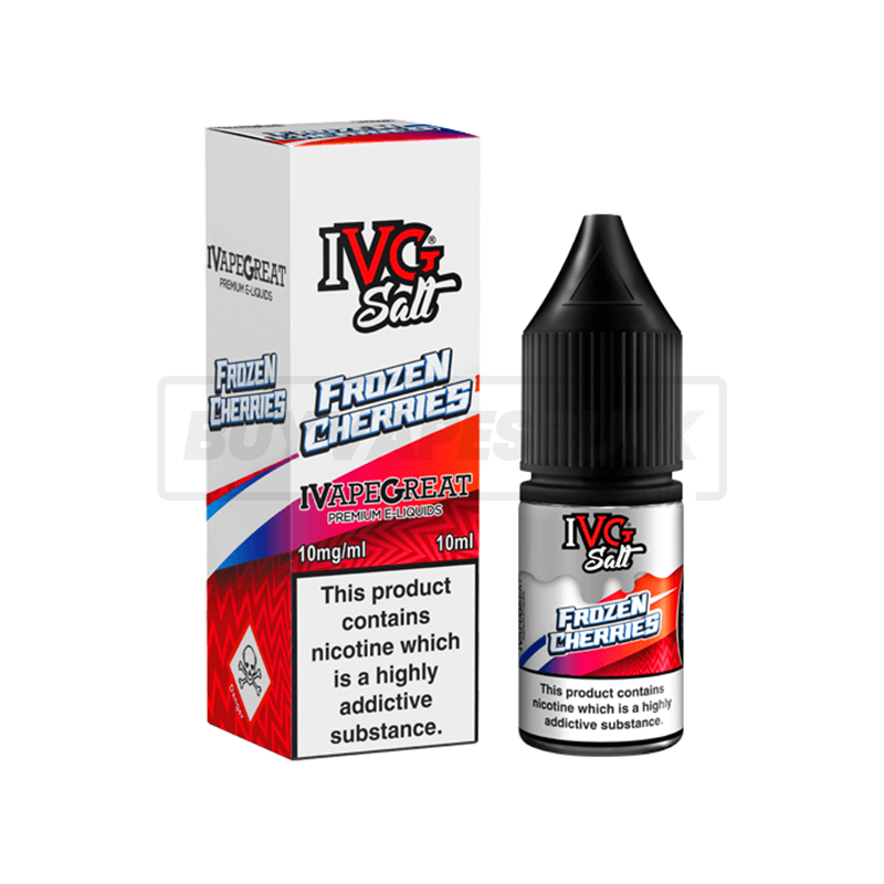 Frozen Cherries IVG Nic Salt E-Liquid Pack of 10 x (10ml)