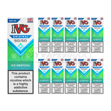 IVG Original 50/50 E-Liquid Box of 10 Ice Menthol