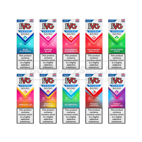 IVG Original 50/50 E-Liquid 10 Pack