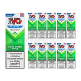 IVG Original 50/50 E-Liquid Box of 10 Sour Green Apple