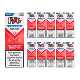 IVG Original 50/50 E-Liquid Box of 10 Strawberry Sensation