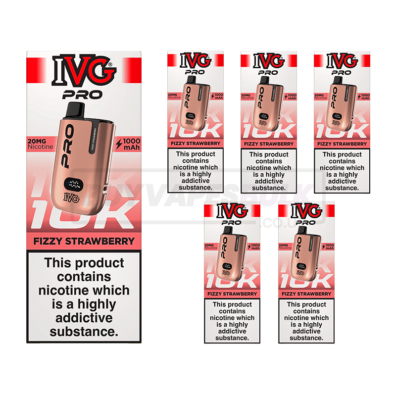 IVG Pro 12 10K Prefilled Vape Kit 5 Pack