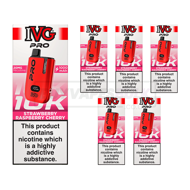 IVG Pro 12 10K Prefilled Vape Kit 5 Pack