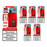 IVG Smart Max 10K Vape Kit 5 Pack Frozen Watermelon