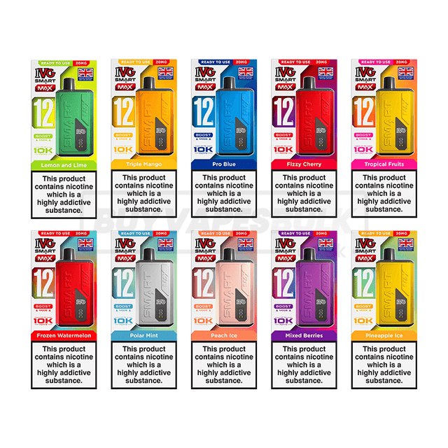 IVG Smart Max 10K Vape Kit 5 Pack