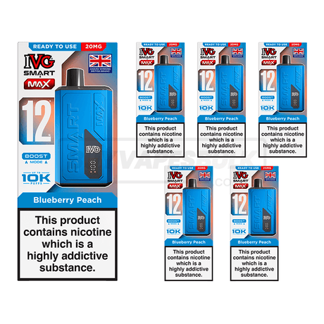IVG Smart Max 10K Vape Kit 5 Pack