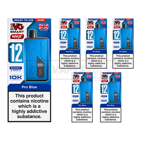 IVG Smart Max 10K Vape Kit 5 Pack
