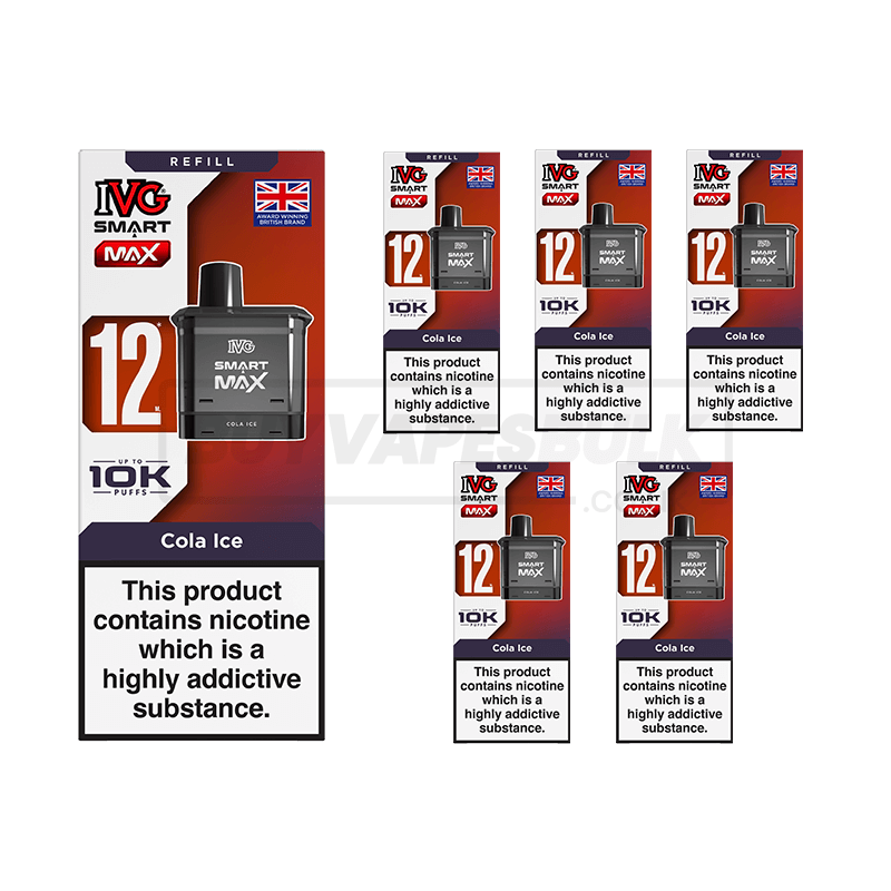 IVG Smart Max 10K Refill Pods 5 Pack Cola Ice