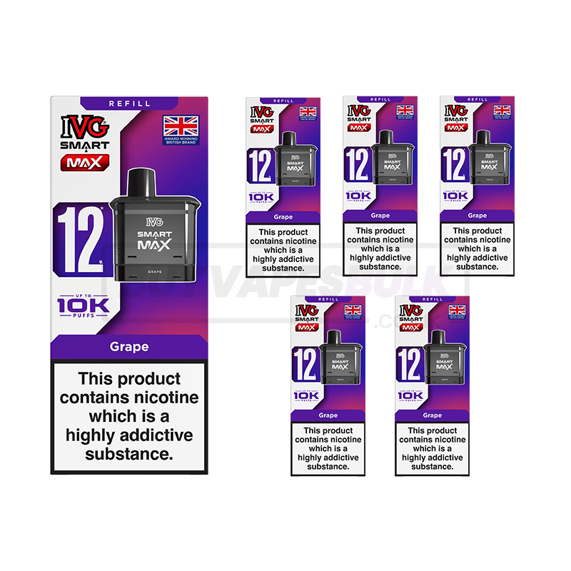 Grape IVG Smart Max 10K Refill Pods 5 Pack