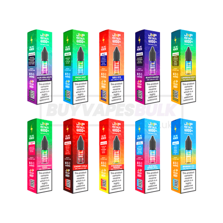 JNP Crystal Bar Nic Salt E-Liquid 10 Pack