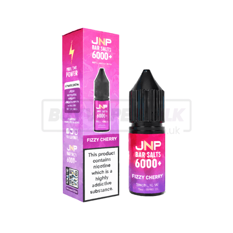 JNP Crystal Bar Nic Salt E-Liquid 10 Pack Fizzy Cherry