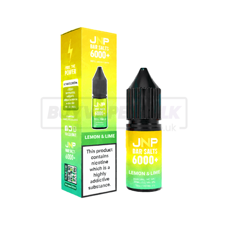 JNP Crystal Bar Nic Salt E-Liquid 10 Pack Lemon Lime
