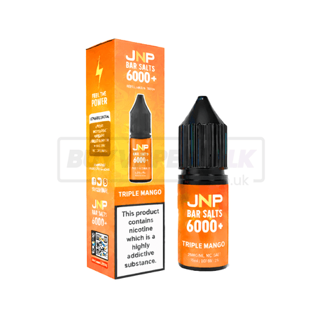 JNP Crystal Bar Nic Salt E-Liquid 10 Pack Triple Mango