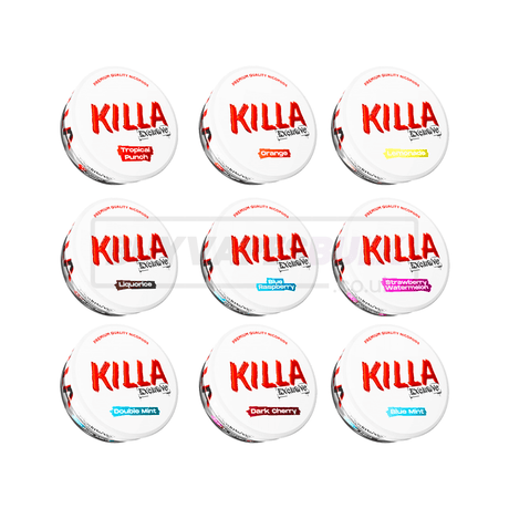 Killa Exclusive Nicotine Pouches 5 Pack