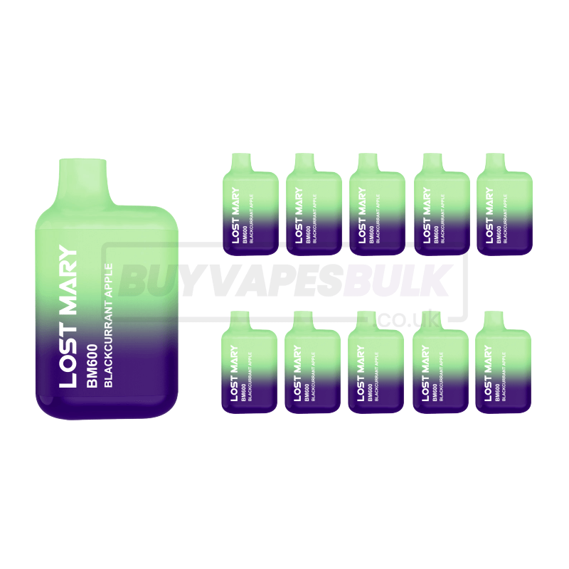 Blackcurrant Apple Lost Mary BM600 Disposable Vape 10 Pack