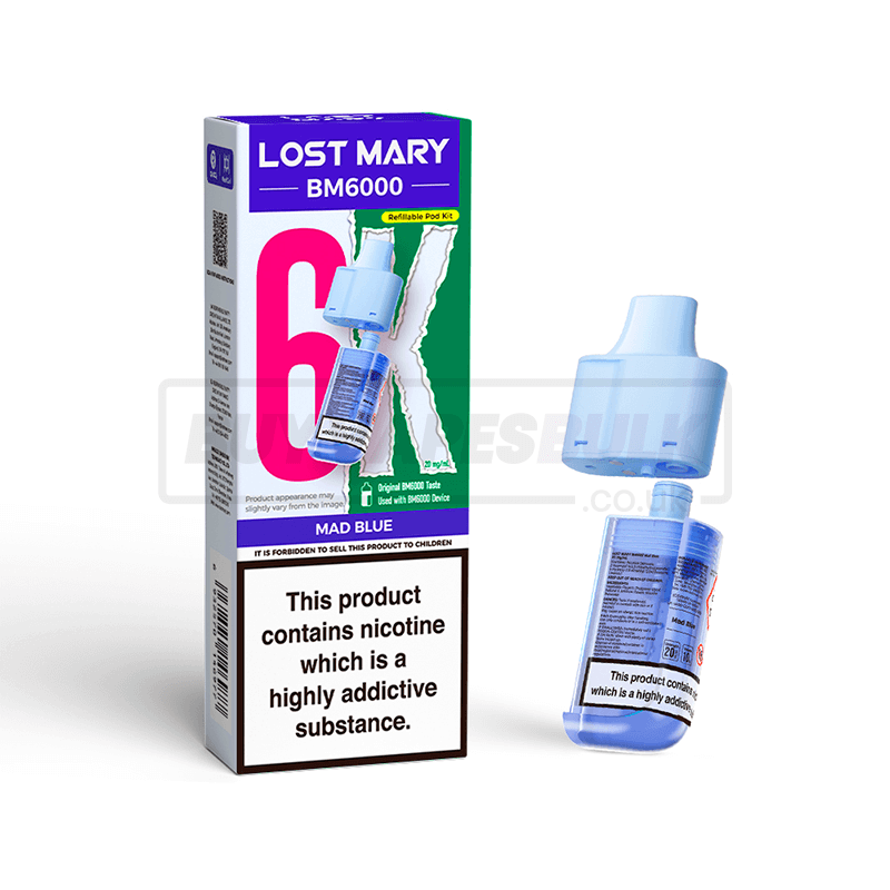 Mad Blue Lost Mary BM6000 Prefilled Pods 5 Pack
