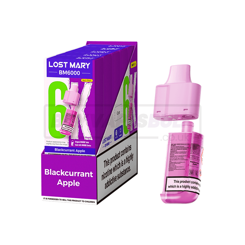 Lost Mary BM6000 Prefilled Refill Pods 5 Pack