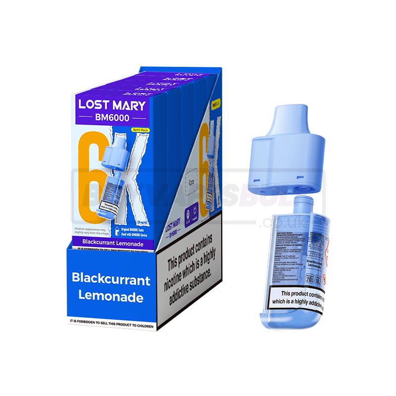Lost Mary BM6000 Prefilled Refill Pods 5 Pack