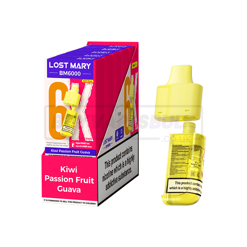 Lost Mary BM6000 Prefilled Refill Pods 5 Pack