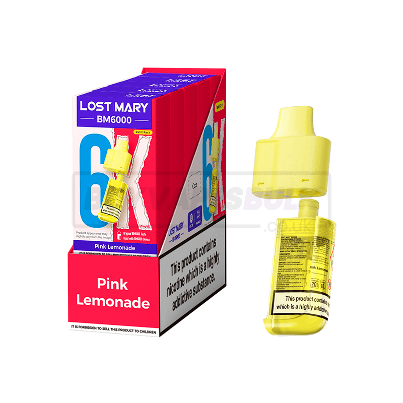 Lost Mary BM6000 Prefilled Refill Pods 5 Pack