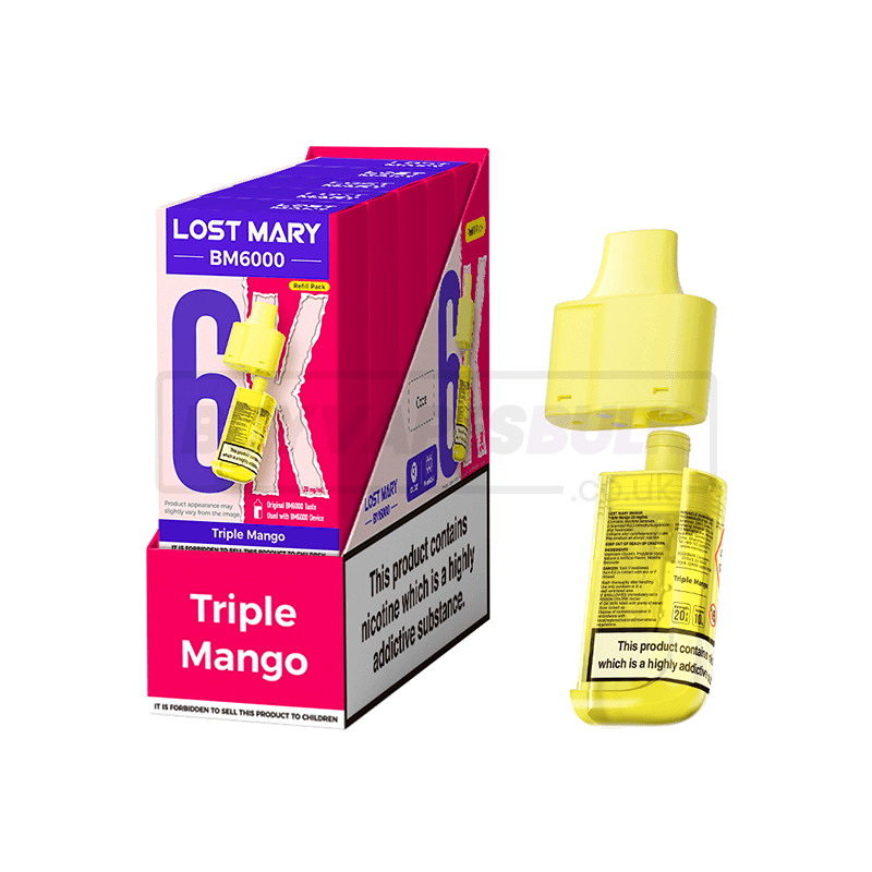 Lost Mary BM6000 Prefilled Refill Pods 5 Pack
