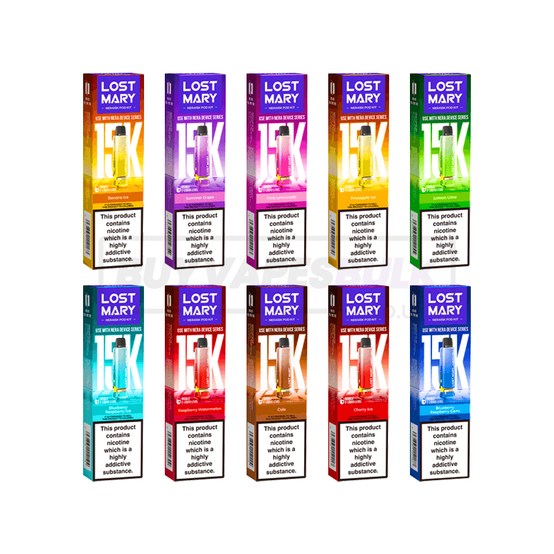 Lost Mary Nera 15K Prefilled Pods 5 Pack