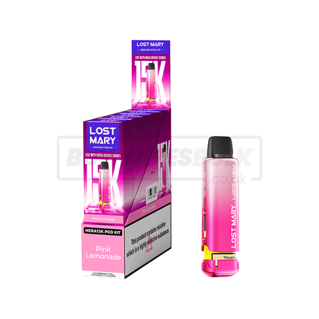 Pink Lemonade Lost Mary Nera 15K Prefilled Pods 5 Pack