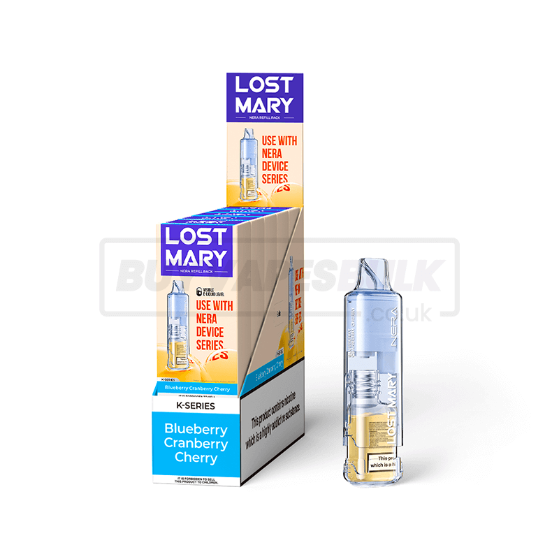 Lost Mary Nera 15K Pureview Prefilled Pods 5 Pack Blueberry Cranberry Cherry