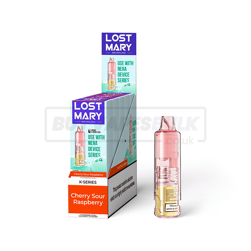 Lost Mary Nera 15K Pureview Prefilled Pods 5 Pack Cherry Sour Raspberry