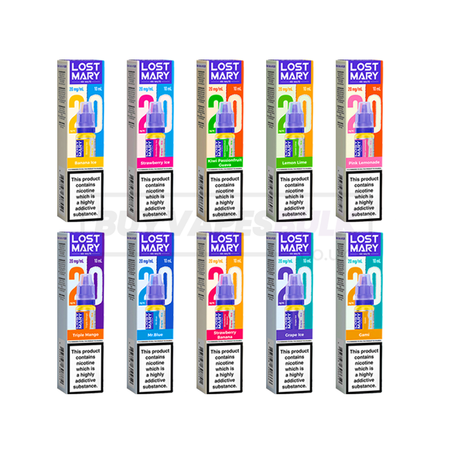 Lost Mary Nic Salts E-Liquid 10 Pack