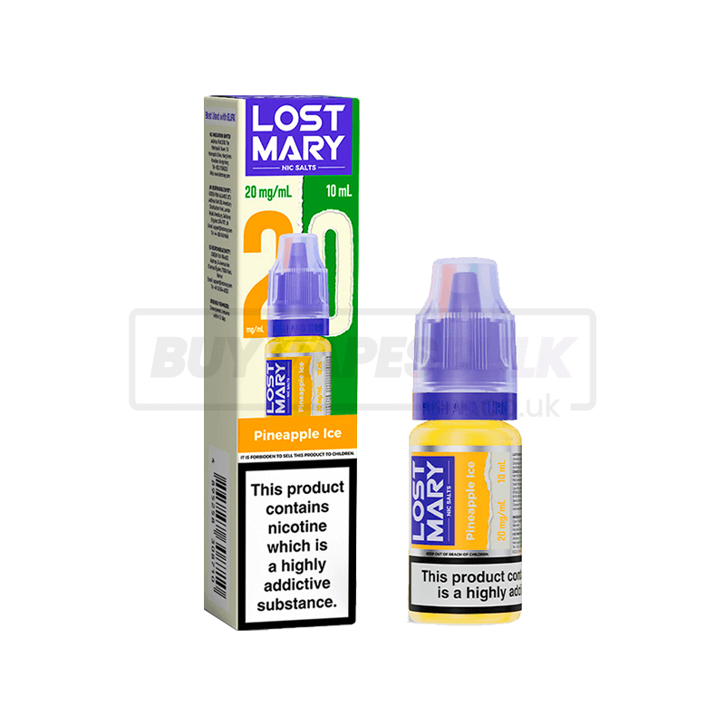 Lost Mary Nic Salts E-Liquid 10 Pack Pineapple Ice