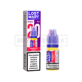Lost Mary Nic Salts E-Liquid 10 Pack Raspberry Peach