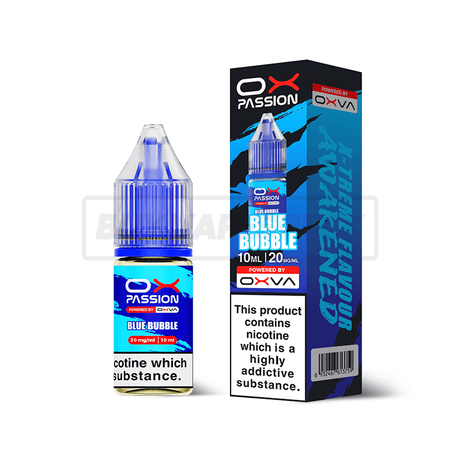 Oxva OX Passion Nic Salts 10 Pack Blue Bubble