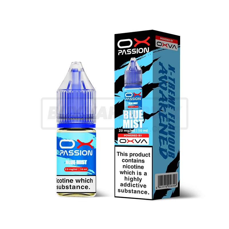 Oxva OX Passion Nic Salts 10 Pack Blue Mist