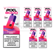 Strawberry Burst Pixl 8000 Prefilled Vape Kit 5 Pack