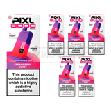 Strawberry Burst Pixl 8000 Prefilled Vape Kit 5 Pack