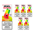 Strawberry Kiwi Razz Pixl 8000 Prefilled Vape Kit 5 Pack