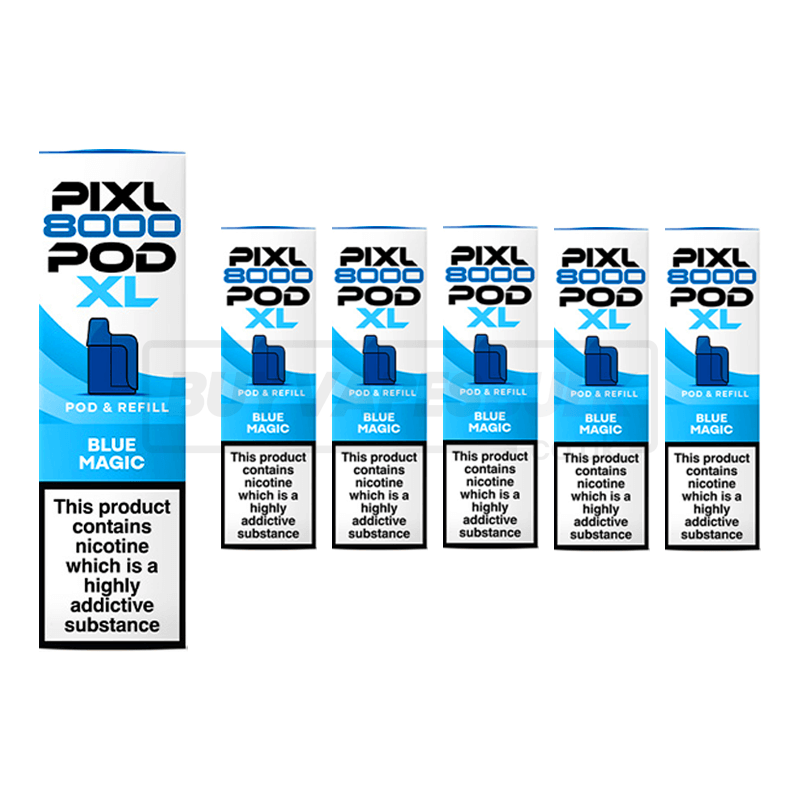 Blue Magic Pixl 8000 Refill Pods 5 Pack