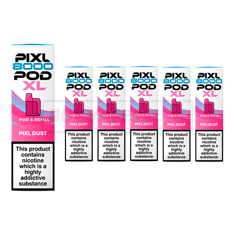 Pixl Dust Pixl 8000 Refill Pods 5 Pack