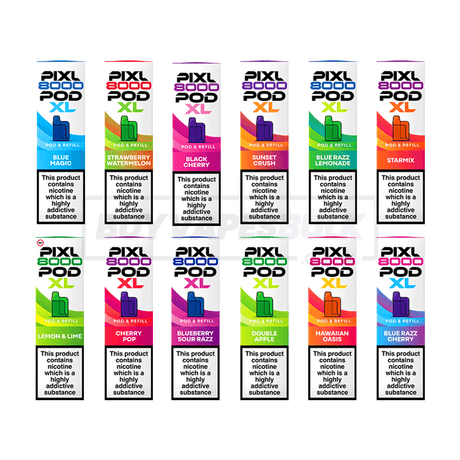PIXL 8000 Prefilled Pods 5 Pack