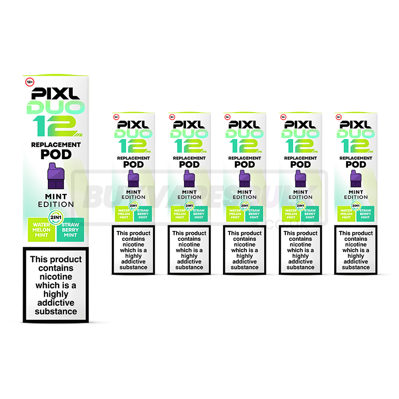 Mint Edition Pixl 12K Duo Refill Pods 5 Pack