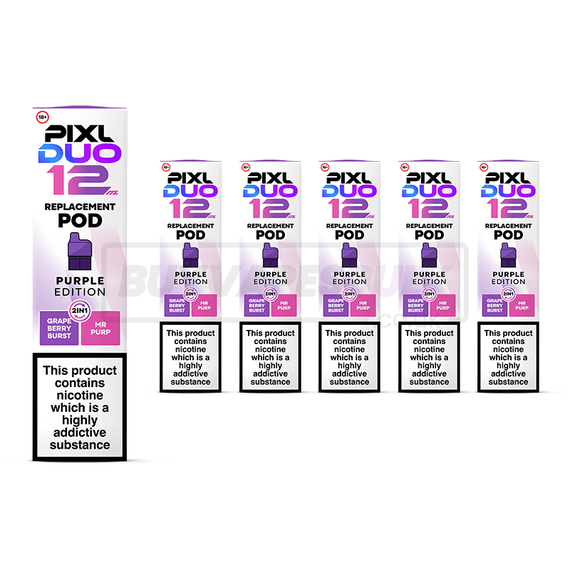 Purple Edition Pixl 12K Duo Refill Pods 5 Pack