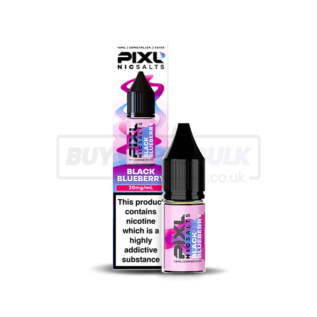 PIXL Nic Salts E-Liquid 10 Pack Black Blueberry