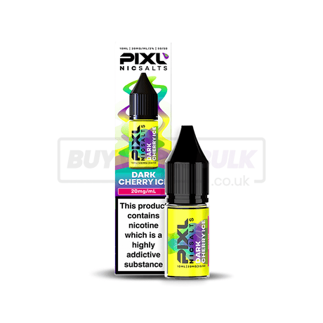 PIXL Nic Salts E-Liquid 10 Pack Dark Cherry Ice